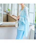 【ウィゴー/WEGO】の【シワになりにくい/手洗い可】シアーBIGシャツ ブルーストライプ|ID: prp329100004789652 ipo3291000000034757471