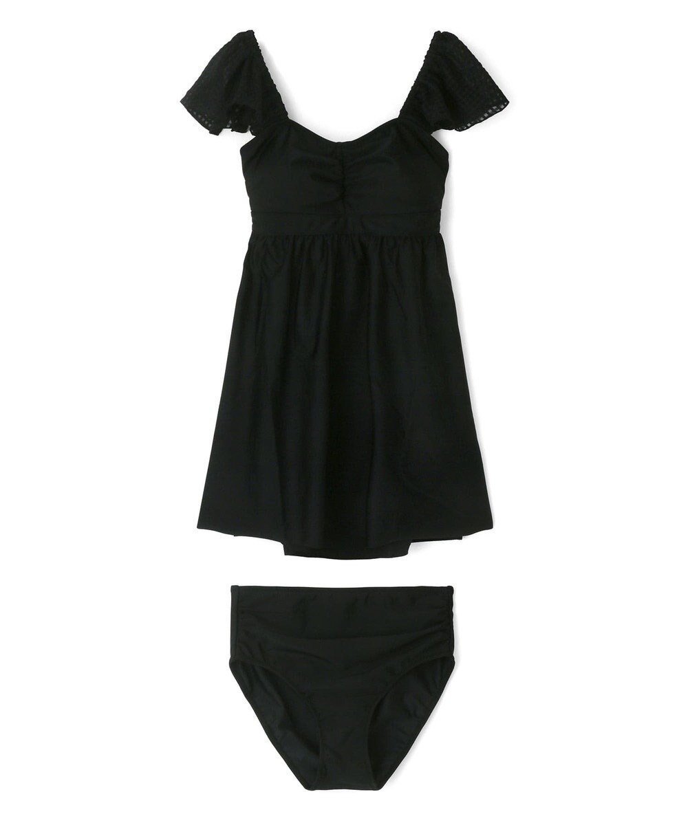 【三愛水着楽園/San-ai Resort】のAライン水着 9M【San-ai Resort(サンアイリゾート)】 人気、トレンドファッション・服の通販 founy(ファニー) ファッション Fashion レディースファッション Fashion for Women 水着 Swimwear レディース水着・ビーチウェア Swimwear & Beachwear ギンガム Gingham, Gingham Fabric シフォン Chiffon, Lightweight Fabric ショーツ Shorts, Short Pants スタンダード Standard, Basic フリル Frill, Ruffle リボン Ribbon, Bow リラックス Relax, Relaxed Fit ワイヤー Wire, Wired Bra 夏 Summer S/S・春夏 SS, Spring/Summer, Warm Season 水着 Swimsuit, Swimwear A/W・秋冬 Autumn/Winter other-1|ID: prp329100004789658 ipo3291000000034757563