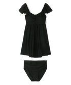 【三愛水着楽園/San-ai Resort】のAライン水着 9M【San-ai Resort(サンアイリゾート)】 人気、トレンドファッション・服の通販 founy(ファニー) ファッション Fashion レディースファッション Fashion for Women 水着 Swimwear レディース水着・ビーチウェア Swimwear & Beachwear ギンガム Gingham, Gingham Fabric シフォン Chiffon, Lightweight Fabric ショーツ Shorts, Short Pants スタンダード Standard, Basic フリル Frill, Ruffle リボン Ribbon, Bow リラックス Relax, Relaxed Fit ワイヤー Wire, Wired Bra 夏 Summer S/S・春夏 SS, Spring/Summer, Warm Season 水着 Swimsuit, Swimwear A/W・秋冬 Autumn/Winter thumbnail ブラック|ID: prp329100004789658 ipo3291000000034757566