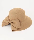 【ハッシュニュアンス/#Newans】の【UVカット/洗える/折り畳み可能】ビッグリボンストローハット ベージュ|ID: prp329100004789663 ipo3291000000035573769