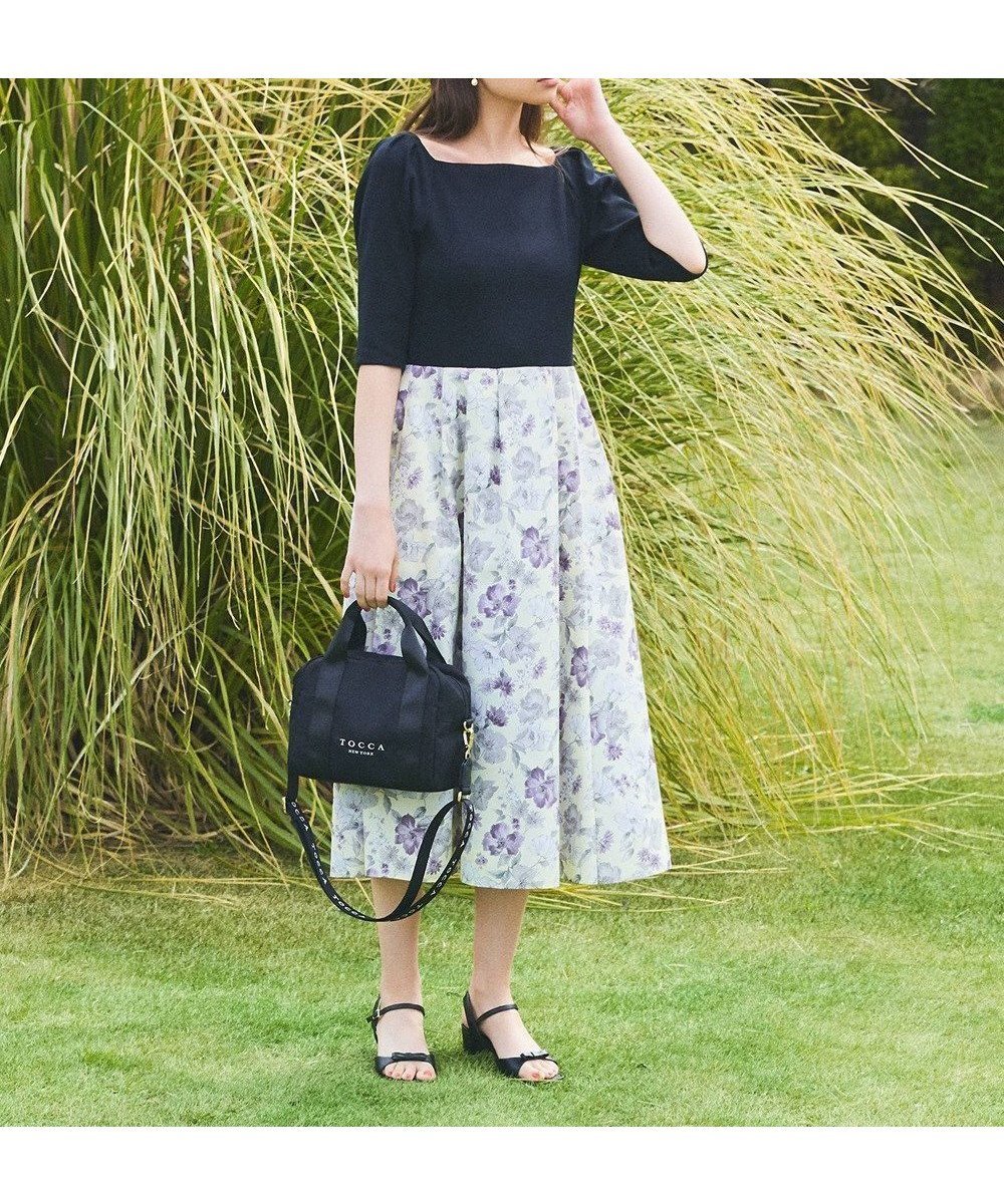 【トッカ/TOCCA】の【ヨンア×大人百花×TOCCAコラボ】【洗える】BOTANICAL GARDEN PARTY ドレス インテリア・キッズ・メンズ・レディースファッション・服の通販 founy(ファニー) ファッション Fashion レディースファッション Fashion for Women ワンピース Dresses フォーマル・パーティードレス・結婚式用ドレス Elegant & Casual Dresses アクセサリー Fashion Accessories 春 Spring 洗える Machine Washable ガーデン Garden, Gardening コラボ Collaboration, Collab ジャケット Jacket, Outerwear 雑誌 Magazine, Fashion Magazine ドッキング Docking, Mixed Material ドレス Dress, One-Piece プリント Print, Printed Pattern ベーシック Basic, Essential ボタニカル Botanical, Floral Pattern 無地 Plain, Solid Color S/S・春夏 SS, Spring/Summer, Warm Season 夏 Summer 2024年 2024 2024春夏・S/S Spring/Summer 2024 SS24 ブラック×クリームイエロー|ID: prp329100004789666 ipo3291000000034757713