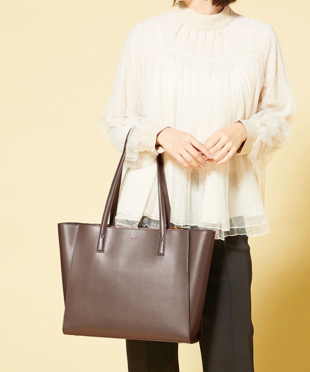 【ラ バガジェリー/LA BAGAGERIE】の【MONICA】デイリートートバッグ インテリア・キッズ・メンズ・レディースファッション・服の通販 founy(ファニー) ファッション Fashion レディースファッション Fashion for Women バッグ Bags 軽量 Lightweight, Ultra Light スマート Smart, Elegant ポケット Pocket, Pocket Detail エレガント 上品 Elegant ビジネス 仕事 通勤 Business / Work / Commuting グレー|ID: prp329100004789672 ipo3291000000034757798