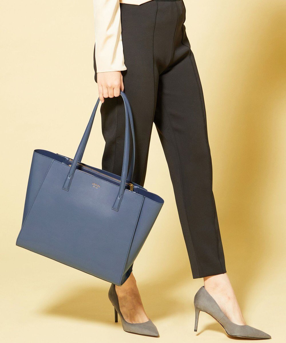 【ラ バガジェリー/LA BAGAGERIE】の【MONICA】デイリートートバッグ インテリア・キッズ・メンズ・レディースファッション・服の通販 founy(ファニー) ファッション Fashion レディースファッション Fashion for Women バッグ Bags 軽量 Lightweight, Ultra Light スマート Smart, Elegant ポケット Pocket, Pocket Detail エレガント 上品 Elegant ビジネス 仕事 通勤 Business / Work / Commuting ダークブルー|ID: prp329100004789672 ipo3291000000034757803