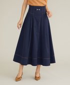 【フェルゥ/Feroux】の【古畑星夏さん着用】フロントビット スカート ネイビー系|ID: prp329100004789680 ipo3291000000034757992