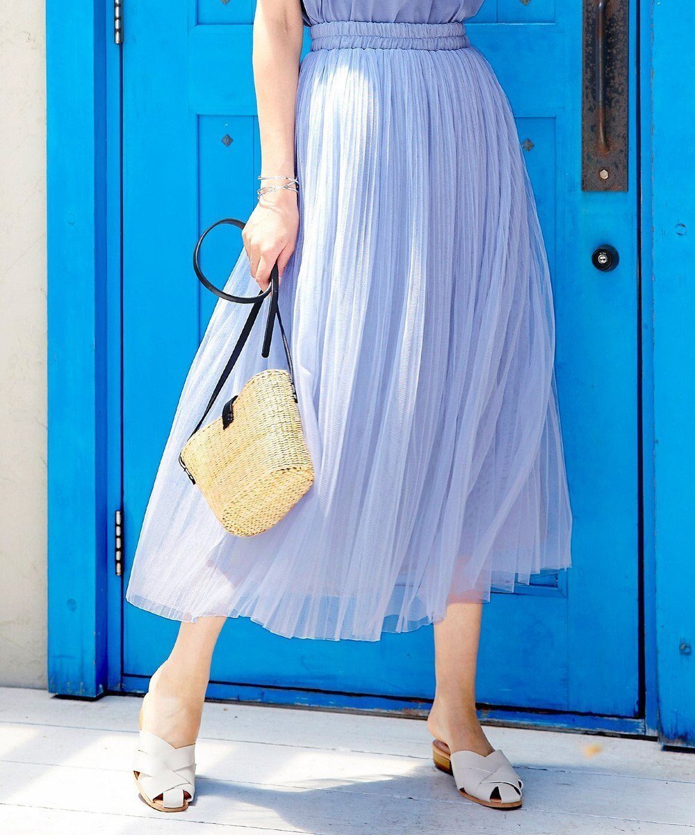 【ティアクラッセ/Tiaclasse】のチュールスカート インテリア・キッズ・メンズ・レディースファッション・服の通販 founy(ファニー) ファッション Fashion レディースファッション Fashion for Women スカート Skirts アクセサリー Fashion Accessories カーディガン Cardigan, Knitwear チュニック Tunic, Long Top チュール Tulip, Tulip Motif フレア Flare, Flared プリーツ Pleats, Pleated ポケット Pocket, Pocket Detail 再入荷 Restock / Back in Stock 夏 Summer 新作・新入荷 New Arrivals / New In S/S・春夏 SS, Spring/Summer, Warm Season 楽ちん Easy Fit, Comfortable A/W・秋冬 Autumn/Winter ラベンダー|ID: prp329100004789685 ipo3291000000034758112