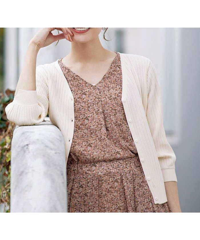 【ティアクラッセ/Tiaclasse】の【洗える】スリット袖Vネックリブカーディガン インテリア・キッズ・メンズ・レディースファッション・服の通販 founy(ファニー) https://founy.com/ ファッション Fashion レディースファッション Fashion for Women トップス・カットソー Cut & Sew Tops カーディガン・羽織り Layered Style Cardigans Vネックトップス V-Neck Tops / V-Cut Neckline Shirts おすすめ Recommended / Our Picks カーディガン Cardigan, Knitwear ショート Short, Short Length シンプル Simple, Minimal スリット Slit, Slit Detail チュニック Tunic, Long Top ポケット Pocket, Pocket Detail ラベンダー Lavender 再入荷 Restock / Back in Stock 夏 Summer 新作・新入荷 New Arrivals / New In 春 Spring S/S・春夏 SS, Spring/Summer, Warm Season 洗える Machine Washable |ID: prp329100004789686 ipo3291000000034758149