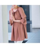 【ティアクラッセ/Tiaclasse】の【洗える】リボン付きタックスリーブチュニック 人気、トレンドファッション・服の通販 founy(ファニー) ファッション Fashion レディースファッション Fashion for Women トップス・カットソー Cut & Sew Tops シャツ・ブラウス・オフィスカジュアル Elegant Blouses & Button-Ups ウォッシャブル Machine Washable 春 Spring 洗える Machine Washable 秋 Autumn カーディガン Cardigan, Knitwear スリーブ Sleeve, Long Sleeve / Short Sleeve チュニック Tunic, Long Top 長袖 Long Sleeve, Full Sleeve フェミニン Feminine, Girly フレア Flare, Flared ベーシック Basic, Essential ポケット Pocket, Pocket Detail 無地 Plain, Solid Color ラウンド Round, Round Neck リボン Ribbon, Bow ロング Long, Long-Length 冬 Winter / This Winter S/S・春夏 SS, Spring/Summer, Warm Season 再入荷 Restock / Back in Stock 夏 Summer 新作・新入荷 New Arrivals / New In thumbnail ピンク|ID: prp329100004789687 ipo3291000000034758179