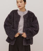 【アメリカンホリック/AMERICAN HOLIC】のノーカラーフェイクファーコート 人気、トレンドファッション・服の通販 founy(ファニー) ファッション Fashion レディースファッション Fashion for Women アウター Coat / Outerwear Collection コート・ロングコート・ピーコート Long Coats, Peacoats & More レディースジャケット・軽アウター Jackets アメリカン American Style シンプル Simple, Minimal ジャケット Jacket, Outerwear スタイリッシュ Stylish, Fashionable フェイクファー Faux Fur, Imitation Fur フロント Front, Front Design ポケット Pocket, Pocket Detail A/W・秋冬 Autumn/Winter |ID:prp329100004791559