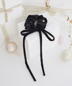 【メゾンドフルール/Maison de FLEUR】のベロアリボンシュシュ 人気、トレンドファッション・服の通販 founy(ファニー) ファッション Fashion レディースファッション Fashion for Women トップス・カットソー Cut & Sew Tops ベロアトップス Velour Tops / Velvet-Look Items シュシュ&ヘアアクセ/ヘアアレンジ Scrunchies & Hair Accessories おすすめ Recommended / Our Picks アクセサリー Fashion Accessories ギフト プレゼント Gift / Present トレンド Trend, Trending Now プレート Plate, Dish ベロア Velour, Soft Velvet ホリデーシーズン Holiday Season リボン Ribbon, Bow エレガント 上品 Elegant thumbnail Black|ID: prp329100004791563 ipo3291000000034767616
