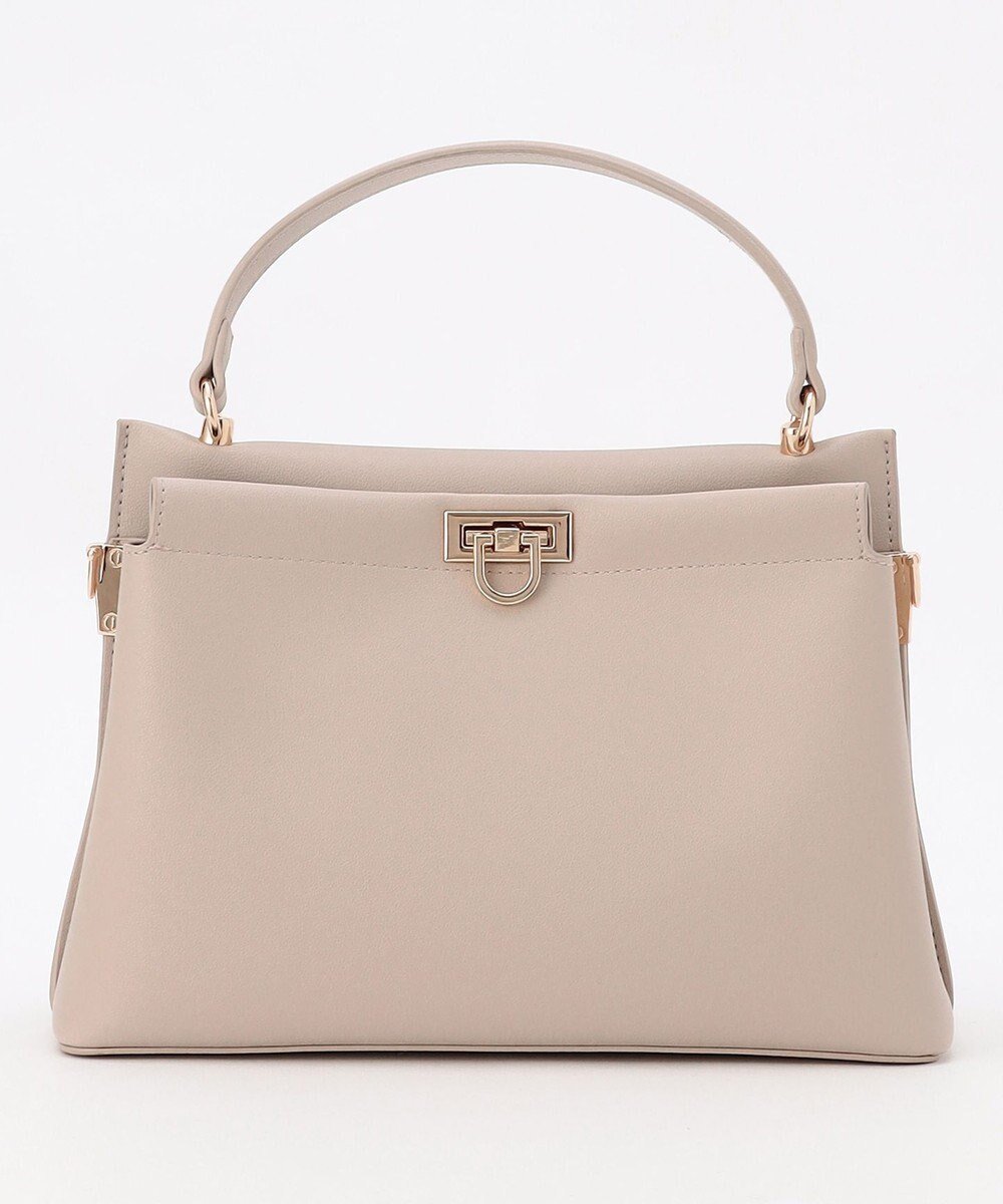 【エニィ スィス/any SiS】の【2WAY】スクエアミディトート バッグ インテリア・キッズ・メンズ・レディースファッション・服の通販 founy(ファニー) ファッション Fashion レディースファッション Fashion for Women バッグ Bags ショルダー Shoulder, Shoulder Strap セレモニー Ceremony トレンド Trend, Trending Now メタル Metal, Metal Parts 新作・新入荷 New Arrivals / New In ビジネス 仕事 通勤 Business / Work / Commuting ライトグレー|ID: prp329100004791567 ipo3291000000034767631