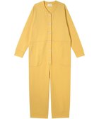 【ウンナナクール/une nana cool】の【綿100%】裏起毛オールインワンパジャマ イエロー|ID: prp329100004791570 ipo3291000000034767643