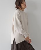 【アメリカンホリック/AMERICAN HOLIC】のサイドスリットハイネックニットプルオーバー Ivory|ID: prp329100004791573 ipo3291000000034767650