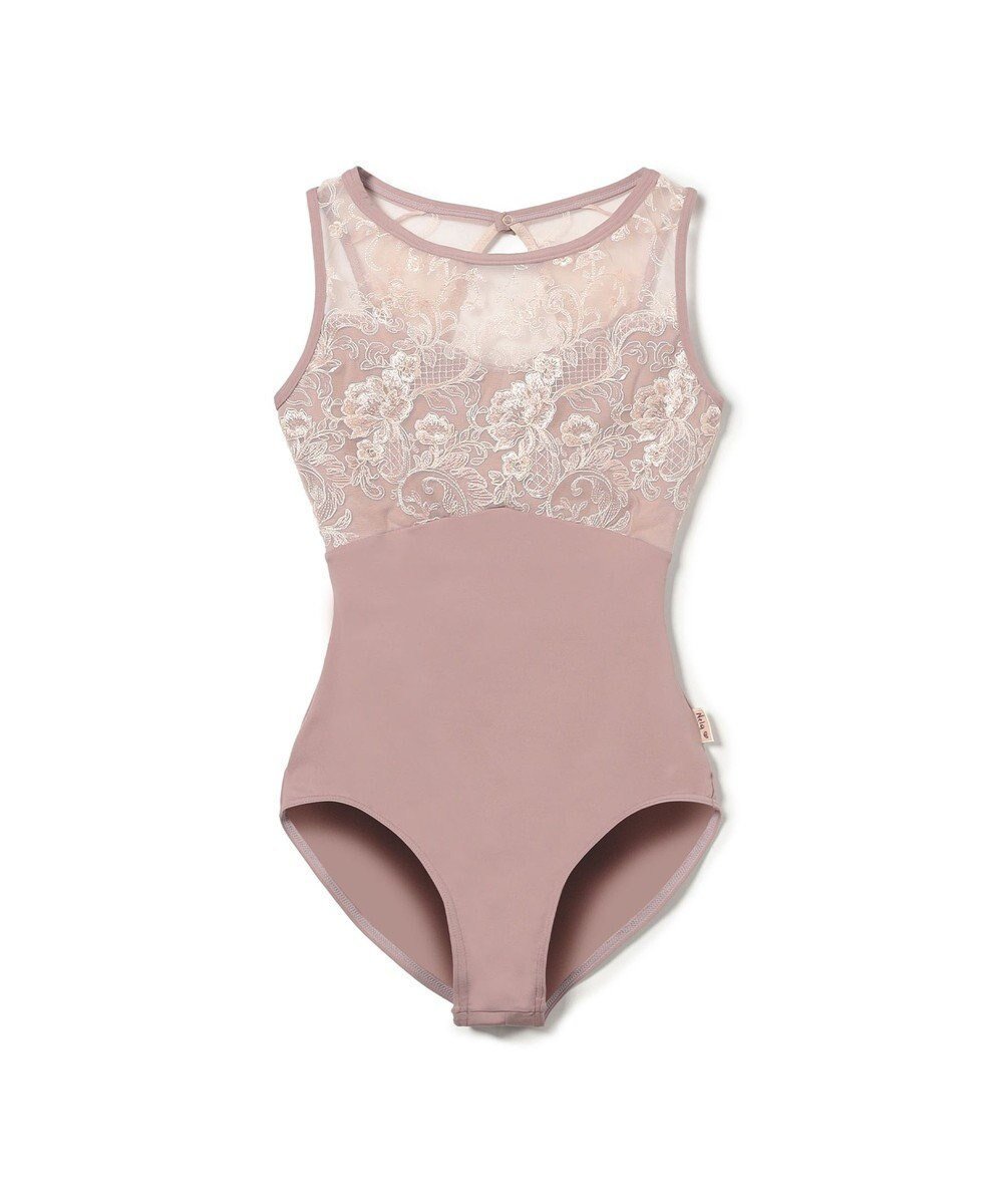 【チャコット/Chacott】の【Nela ライン】レオタード インテリア・キッズ・メンズ・レディースファッション・服の通販 founy(ファニー) 　ファッション　Fashion　レディースファッション　Fashion for Women　エレガント 上品　Elegant　カッティング　Cutting Detail　チュール　Tulip, Tulip Motif　ノースリーブ　Sleeveless, No-Sleeve　ボタニカル　Botanical, Floral Pattern　ヨーロピアンピンク|ID: prp329100004791576 ipo3291000000034767666