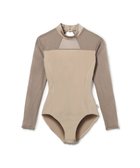 【チャコット/Chacott】の【Nela ライン】ロングスリーブレオタード ベージュ|ID: prp329100004791579 ipo3291000000034767677