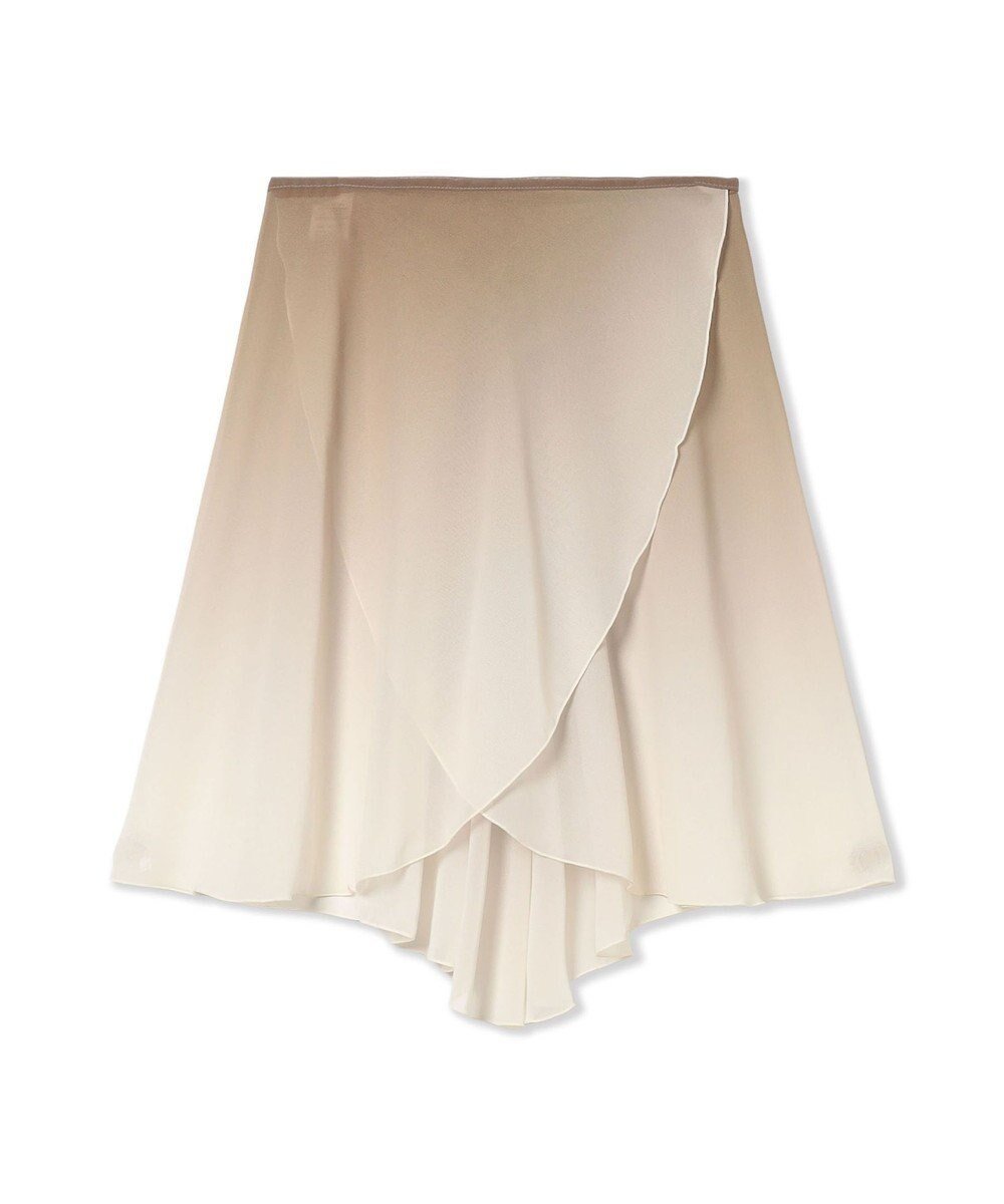 【チャコット/Chacott】の【Nela ライン】巻きスカート 人気、トレンドファッション・服の通販 founy(ファニー) 　ファッション　Fashion　レディースファッション　Fashion for Women　スカート　Skirts　カッティング　Cutting Detail　クール　Cool, Chic　グラデーション　Gradient, Ombre　シフォン　Chiffon, Lightweight Fabric　シンプル　Simple, Minimal　フェミニン　Feminine, Girly　フレア　Flare, Flared　モダン　Modern, Contemporary　 other-1|ID: prp329100004791583 ipo3291000000034767691