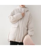 【グリーンパークス/Green Parks】のフーディ中綿コート Light Gray|ID: prp329100004791611 ipo3291000000034767759