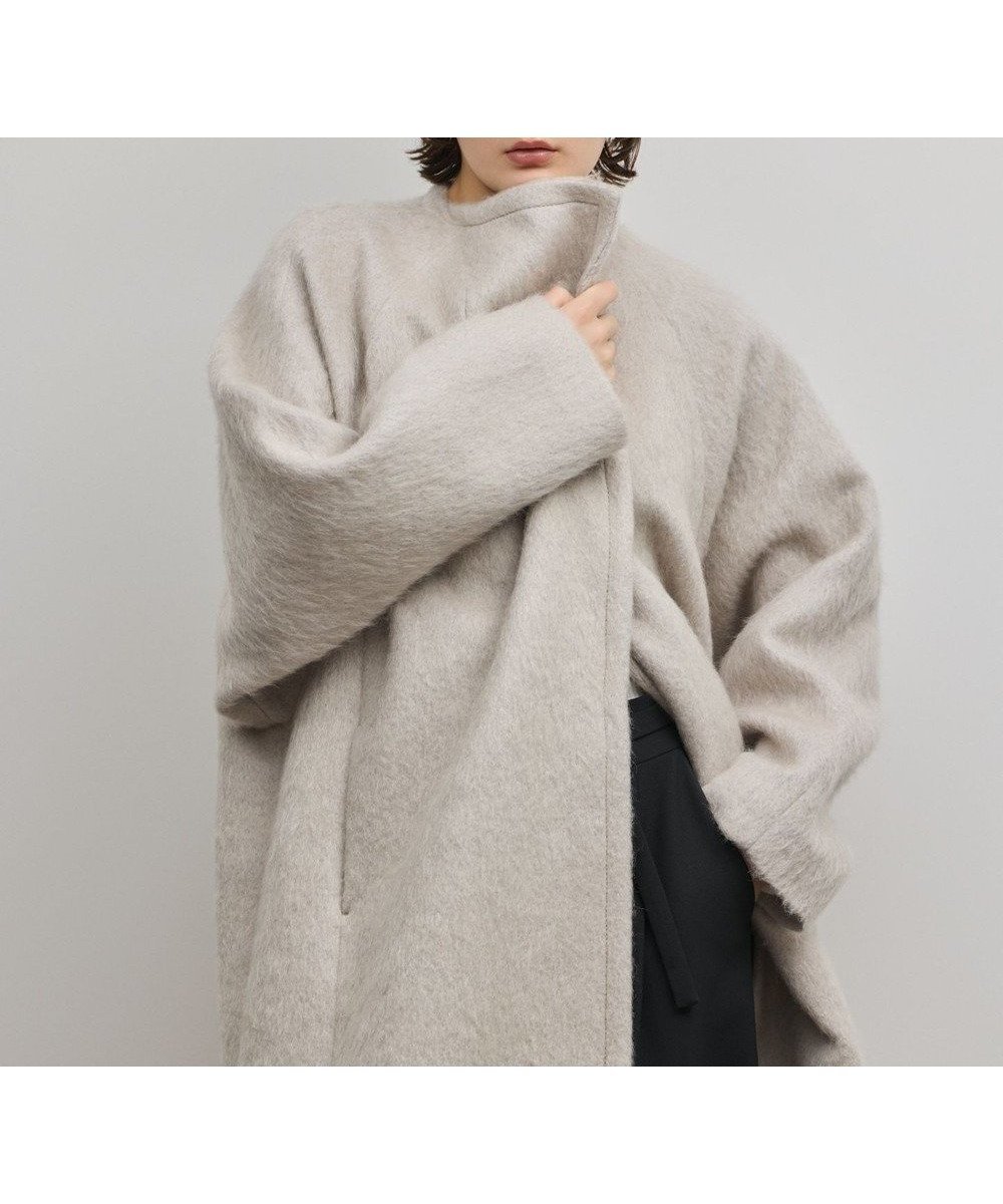 【グレース コンチネンタル/GRACE CONTINENTAL】のシャギードルマンコート インテリア・キッズ・メンズ・レディースファッション・服の通販 founy(ファニー) ファッション Fashion レディースファッション Fashion for Women アウター Coat / Outerwear Collection コート・ロングコート・ピーコート Long Coats, Peacoats & More レディースジャケット・軽アウター Jackets ジャケット Jacket, Outerwear A/W・秋冬 Autumn/Winter グレー|ID: prp329100004791625 ipo3291000000034767809