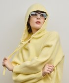 【グレース コンチネンタル/GRACE CONTINENTAL】のガーターニットパーカー イエロー|ID: prp329100004791628 ipo3291000000034767818