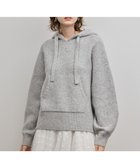 【グレース コンチネンタル/GRACE CONTINENTAL】のガーターニットパーカー グレー|ID: prp329100004791628 ipo3291000000034767819