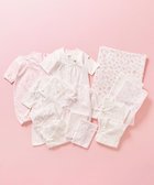 【ミキハウスホットビスケッツ/MIKI HOUSE HOT BISCUITS / KIDS】の出産準備スタンダードセット 春夏用(総柄) ピンク|ID: prp329100004791633 ipo3291000000034767832