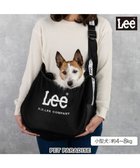 【ペットパラダイス/PET PARADISE / GOODS】のLee ロゴ メッシュ スリング キャリーバッグ M 小型犬 約4～8㎏ ブラック|ID: prp329100004791637 ipo3291000000034767851