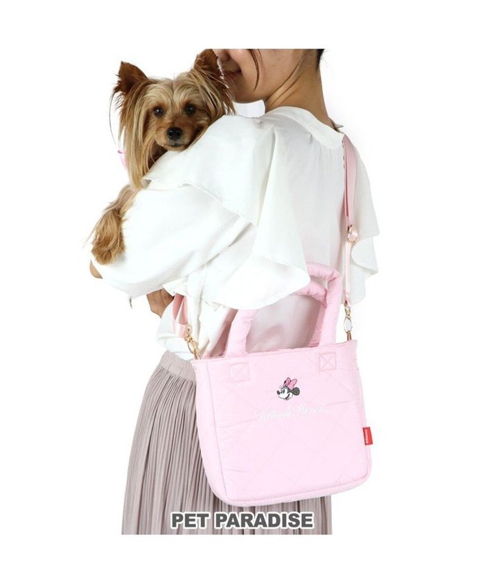 【ペットパラダイス/PET PARADISE / GOODS】のディズニー ミニーマウス 撥水 お散歩バッグ インテリア・キッズ・メンズ・レディースファッション・服の通販 founy(ファニー) https://founy.com/ ショルダー Shoulder, Shoulder Strap ホーム・キャンプ・アウトドア・お取り寄せ Home Living / Home & Lifestyle / Camping Gear / Outdoor Camping ペットグッズ Pet Supplies |ID: prp329100004791640 ipo3291000000034767856