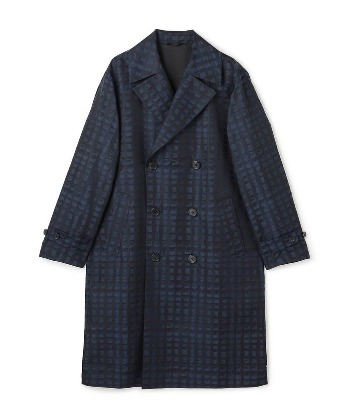 【ジョゼフ オム/JOSEPH HOMME / MEN】の【HIGH GRADE LINE】ドローイングプレイド ダブルブレストコート インテリア・キッズ・メンズ・レディースファッション・服の通販 founy(ファニー) https://founy.com/ ファッション Fashion メンズファッション Fashion for Men アウター Men's Coats Outerwear 2026年 2026 ジャケット Jacket, Outerwear チェスターコート Chester Coat, Long Coat フォルム Silhouette, Form 夏 Summer 春 Spring S/S・春夏 SS, Spring/Summer, Warm Season |ID: prp329100004791653 ipo3291000000034767904