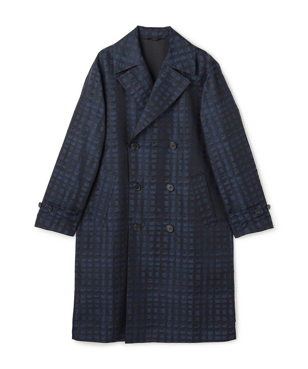 【ジョゼフ オム/JOSEPH HOMME / MEN】の【HIGH GRADE LINE】ドローイングプレイド ダブルブレストコート 人気、トレンドファッション・服の通販 founy(ファニー) 　ファッション　Fashion　メンズファッション　Fashion for Men　アウター　Men's Coats Outerwear　2026年　2026　ジャケット　Jacket, Outerwear　チェスターコート　Chester Coat, Long Coat　フォルム　Silhouette, Form　夏　Summer　春　Spring　S/S・春夏　SS, Spring/Summer, Warm Season　 other-1|ID: prp329100004791653 ipo3291000000034767904