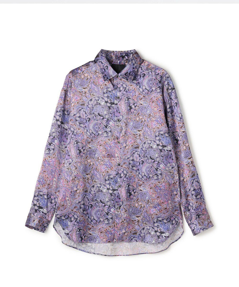 【ジョゼフ オム/JOSEPH HOMME / MEN】の【HIGH GRADE LINE】コールドレーヨンプリント レギュラーカラーシャツ 人気、トレンドファッション・服の通販 founy(ファニー) 　ファッション　Fashion　メンズファッション　Fashion for Men　トップス・カットソー　Cut & Sew Tops　メンズシャツ　Shirts　インド　Indian Textile　インナー　Innerwear　春　Spring　フォルム　Silhouette, Form　プリント　Print, Printed Pattern　ペイズリー　Paisley, Ethnic Pattern　S/S・春夏　SS, Spring/Summer, Warm Season　夏　Summer　エレガント 上品　Elegant　 other-1|ID: prp329100004791656 ipo3291000000034767910