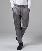 【ジョゼフ オム/JOSEPH HOMME / MEN】の【ストレッチ】レザーライクジャージー ドロスト付きテーパードパンツ / PEGG CONVERTIBLE ライトグレー系|ID: prp329100004791660 ipo3291000000034767927