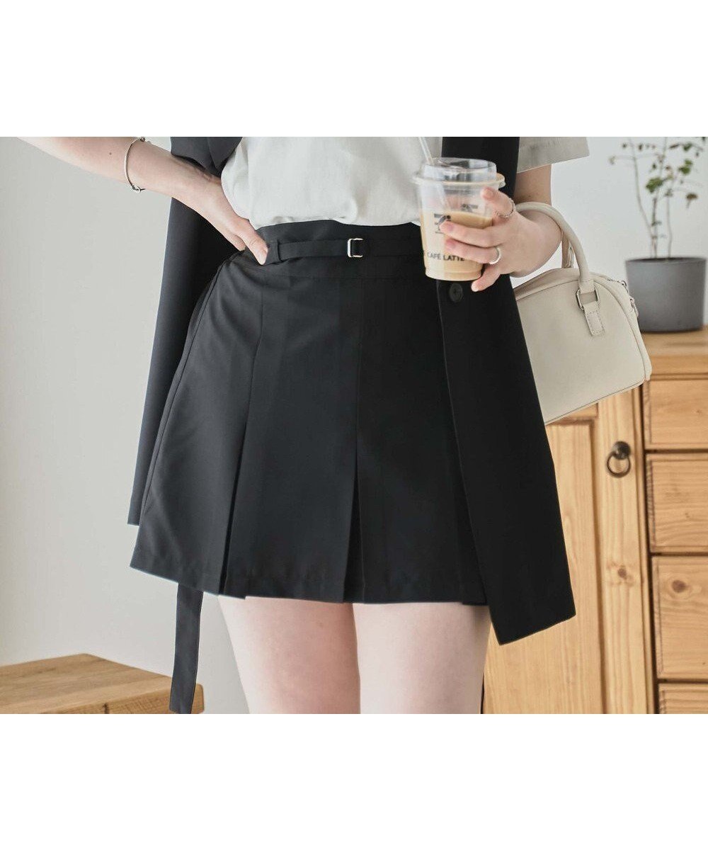 【ウィゴー/WEGO】の【SETUP可】リネンライクプリーツミニスカパン インテリア・キッズ・メンズ・レディースファッション・服の通販 founy(ファニー) 　ファッション　Fashion　レディースファッション　Fashion for Women　セットアップ　Matching Sets　スカート・ミニ/ミディ/マキシ　Skirts / Mini, Midi & Maxi Skirts　インナー　Innerwear　春　Spring　ガーリー　Girly, Feminine Style　ジャケット　Jacket, Outerwear　スマホ　Smartphone, Mobile Device　セットアップ　Set-Up, Coordinated Outfit　フェミニン　Feminine, Girly　プリーツ　Pleats, Pleated　ベスト　Vest, Waistcoat　ベーシック　Basic, Essential　ミニスカート　Mini Skirt, Short Skirt　S/S・春夏　SS, Spring/Summer, Warm Season　おすすめ　Recommended / Our Picks　夏　Summer　エレガント 上品　Elegant　ブラック|ID: prp329100004791661 ipo3291000000034767937