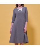 【トッカ/TOCCA】のRIBBON MONO ドレス グレー系|ID: prp329100004791664 ipo3291000000034767968