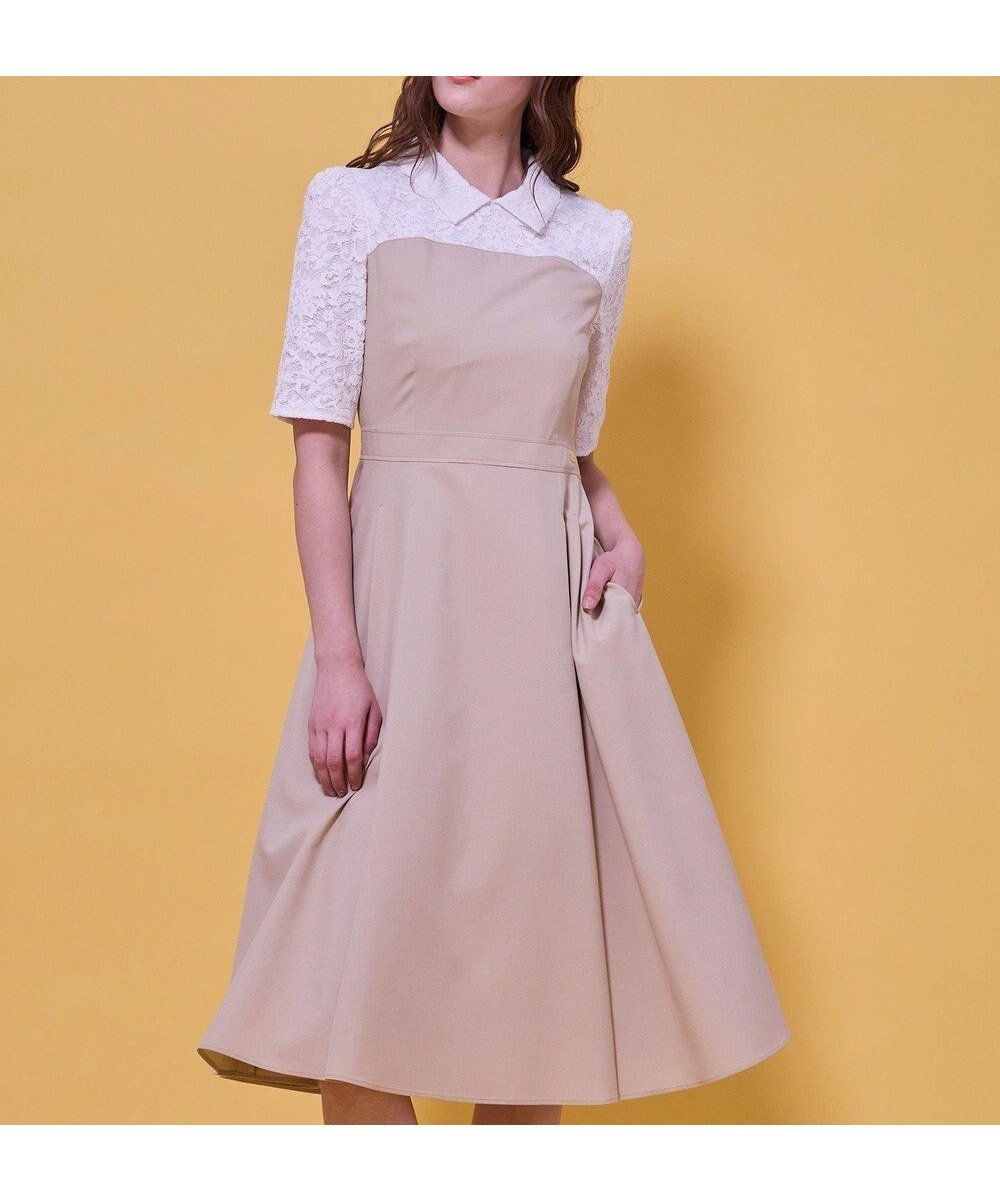 【トッカ/TOCCA】のLACE A LA CARTE HALF SLEEVE ドレス インテリア・キッズ・メンズ・レディースファッション・服の通販 founy(ファニー) ファッション Fashion レディースファッション Fashion for Women ワンピース Dresses フォーマル・パーティードレス・結婚式用ドレス Elegant & Casual Dresses 吸水 Absorbent, Quick-Dry シンプル Simple, Minimal スリーブ Sleeve, Long Sleeve / Short Sleeve ドレス Dress, One-Piece 人気 Popular, Best Seller ハーフ Half, Half-Length ビスチェ Bustier, Corset Top レース Lace, Lace Fabric A/W・秋冬 Autumn/Winter S/S・春夏 SS, Spring/Summer, Warm Season おすすめ Recommended / Our Picks 夏 Summer ブラウン系|ID: prp329100004791667 ipo3291000000034767978