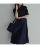 【トッカ/TOCCA】の【宮本茉由さん着用】LACE A LA CARTE HALF SLEEVE ドレス ネイビー系|ID: prp329100004791667 ipo3291000000034846468