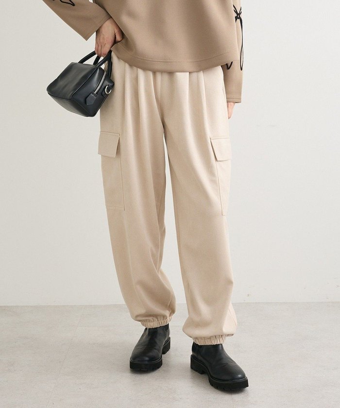 【グリーンパークス/Green Parks】のスウェードカーゴパンツ インテリア・キッズ・メンズ・レディースファッション・服の通販 founy(ファニー) https://founy.com/ ファッション Fashion レディースファッション Fashion for Women パンツ Pants & Trousers おすすめ Recommended / Our Picks とろみ Fluid, Flowy Fabric シェイプ Shape, Slim Fit フィット Fit, Slim Fit ポケット Pocket, Pocket Detail A/W・秋冬 Autumn/Winter |ID: prp329100004791671 ipo3291000000035549584