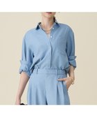 【自由区/JIYU-KU】の【セットアップ対応】ソフトリネンダンガリー シャツ サックス|ID: prp329100004791677 ipo3291000000034768033