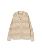 【ジョゼフ/JOSEPH】のブラッシュドストライプカーディガン Powder|ID: prp329100004791686 ipo3291000000034768072