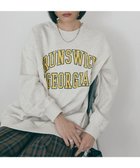 【アメリカンホリック/AMERICAN HOLIC】の【WEB限定】BRUNSWICK GEORGIA BIGスウェット Oatmeal|ID: prp329100004791688 ipo3291000000035568547