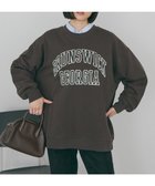 【アメリカンホリック/AMERICAN HOLIC】の【WEB限定】BRUNSWICK GEORGIA BIGスウェット Brown|ID: prp329100004791688 ipo3291000000035568556