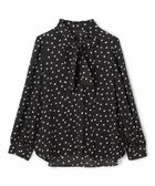 【トッカ/TOCCA】のPROMISE RIBBON ROSETTE ドット柄ブラウス ブラック系5|ID: prp329100004791693 ipo3291000000034768110