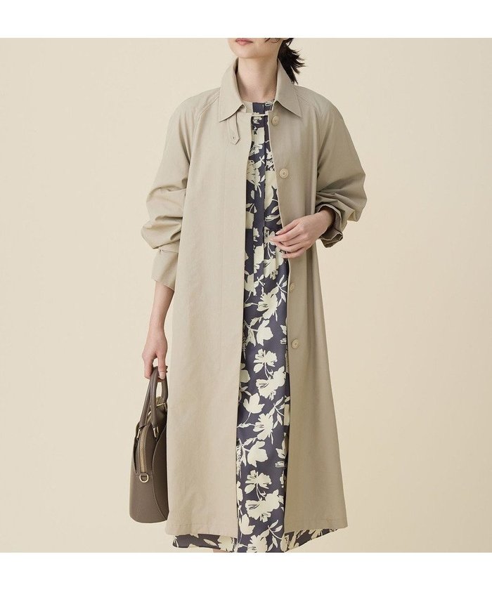 【自由区/JIYU-KU】のコットンナイロンバルカラー コート インテリア・キッズ・メンズ・レディースファッション・服の通販 founy(ファニー) https://founy.com/ ファッション Fashion レディースファッション Fashion for Women アウター Coat / Outerwear Collection コート・ロングコート・ピーコート Long Coats, Peacoats & More レディースジャケット・軽アウター Jackets ジャケット Jacket, Outerwear スリーブ Sleeve, Long Sleeve / Short Sleeve ツイル Twist, Twisted Detail ドレープ Drape, Draping Fabric 夏 Summer 春 Spring S/S・春夏 SS, Spring/Summer, Warm Season |ID: prp329100004791704 ipo3291000000034768144