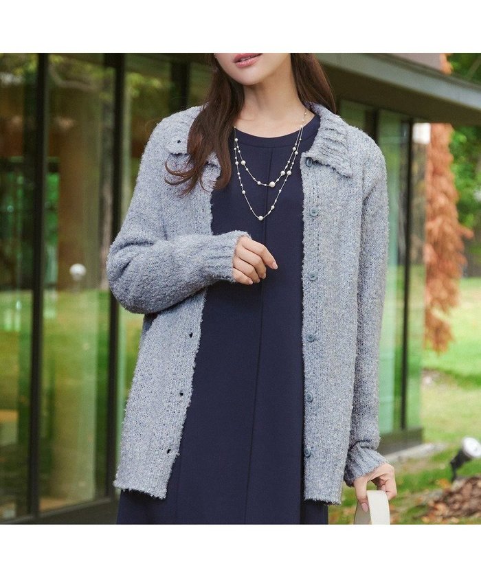 【ティアクラッセ/Tiaclasse】の【着丈が選べる】ハイネックブークレカーディガン インテリア・キッズ・メンズ・レディースファッション・服の通販 founy(ファニー) https://founy.com/ ファッション Fashion レディースファッション Fashion for Women トップス・カットソー Cut & Sew Tops カーディガン・羽織り Layered Style Cardigans アクセサリー Fashion Accessories ウォッシャブル Machine Washable 春 Spring 洗える Machine Washable 秋 Autumn カーディガン Cardigan, Knitwear シンプル Simple, Minimal チュニック Tunic, Long Top トレンド Trend, Trending Now ハイネック High Neck, Mock Neck バランス Balance, Style Balance フェミニン Feminine, Girly ポケット Pocket, Pocket Detail リラックス Relax, Relaxed Fit 冬 Winter / This Winter A/W・秋冬 Autumn/Winter 再入荷 Restock / Back in Stock お家時間・ステイホーム Stay Home / At Home 新作・新入荷 New Arrivals / New In |ID: prp329100004791706 ipo3291000000034768150