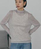 【アメリカンホリック/AMERICAN HOLIC】のシアーテレコタートルネックプルオーバー Gray Mixture|ID: prp329100004791709 ipo3291000000034768170