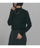 【アメリカンホリック/AMERICAN HOLIC】のシアーテレコタートルネックプルオーバー Black|ID: prp329100004791709 ipo3291000000034768171