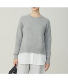 【アイシービー/iCB】の【先行予約】シャインノットカシミヤブレンド プルオーバーニット ライトグレー|ID: prp329100004791710 ipo3291000000034768175