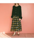 【グレース コンチネンタル/GRACE CONTINENTAL】の千鳥刺繍チュールスカート ブラック|ID: prp329100004791724 ipo3291000000034768226