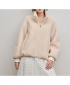 【グレース コンチネンタル/GRACE CONTINENTAL】のウールボアスタンドカラージャケット キナリ|ID: prp329100004791725 ipo3291000000034768228