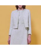 【トッカ/TOCCA】のGLOW SILHOUETTE ジャケット 人気、トレンドファッション・服の通販 founy(ファニー) ファッション Fashion レディースファッション Fashion for Women アウター Coat / Outerwear Collection レディースジャケット・軽アウター Jackets ノーカラージャケット / シンプル上品コーデ Collarless Jackets エレガント 上品 Elegant オケージョン Occasion Wear ジャケット Jacket, Outerwear セットアップ Set-Up, Coordinated Outfit セレモニー Ceremony ツイード Twill, Twill Weave ドレス Dress, One-Piece フォーマル Formal, Dressy 夏 Summer S/S・春夏 SS, Spring/Summer, Warm Season A/W・秋冬 Autumn/Winter ビジネス 仕事 通勤 Business / Work / Commuting thumbnail ライトグリーン系|ID: prp329100004791746 ipo3291000000034768306