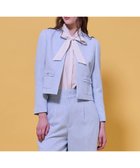 【トッカ/TOCCA】のFROST MIST TWEED ジャケット 人気、トレンドファッション・服の通販 founy(ファニー) ファッション Fashion レディースファッション Fashion for Women アウター Coat / Outerwear Collection レディースジャケット・軽アウター Jackets ノーカラージャケット / シンプル上品コーデ Collarless Jackets コンパクト Compact, Small Size ジャケット Jacket, Outerwear ツイード Twill, Twill Weave トレンド Trend, Trending Now ドレス Dress, One-Piece 夏 Summer S/S・春夏 SS, Spring/Summer, Warm Season A/W・秋冬 Autumn/Winter thumbnail スカイブルー系5|ID: prp329100004791748 ipo3291000000034768312