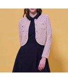 【トッカ/TOCCA】のTWEEDY MAZE ニットジャケット ピンク系|ID:prp329100004791751